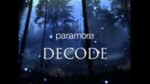 Paramore Decode Chipmunked + Sped Up SAVAGE!
