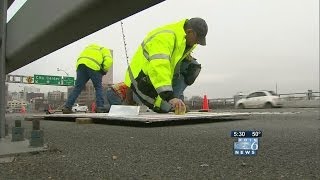 Morrison Bridge crews search for problems