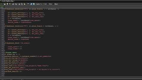 Game Maker Player Movement