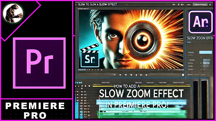 How to Add Slow Zoom Effect Premiere Pro