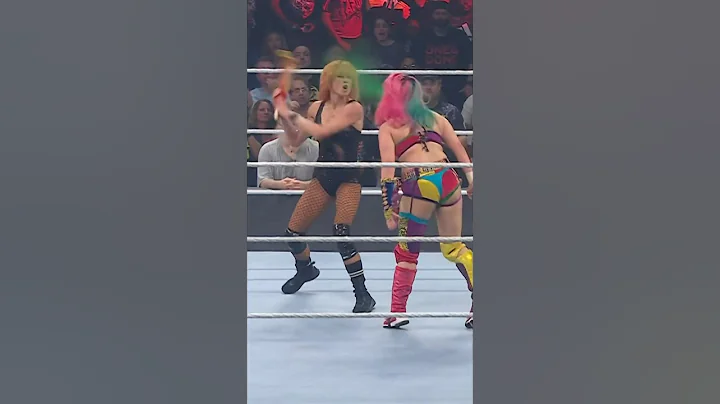 Asuka misted Becky Lynch for the win one year ago today!