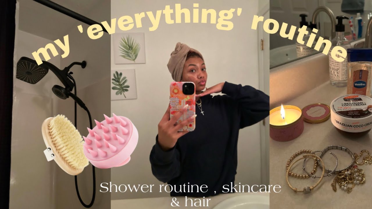 ￼MY ULTIMATE ‘EVERYTHING’ routine✨🎀Haircare| Bodycare| & Skincare🫧