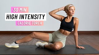 30 Min Full Body Cardio Hiit Workout - No Equipment, Fat Burn At Home