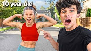 Me Vs The World's Strongest Kids!