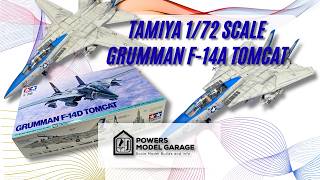 Building the 1/72 Scale Tamiya F-14A Tomcat