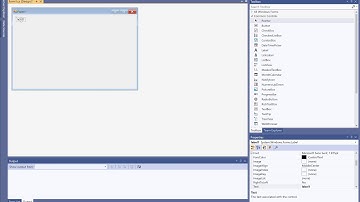 2020 04 15 C# Windows Form  (Login screen Part 1-Labels)