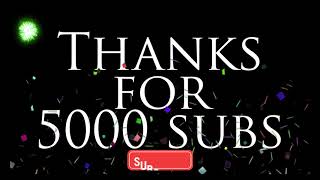 5000  subs on this humble Youtube cooking channel. Thanks, onwards to 10k