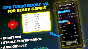 Enable GPU Turbo Boost + Enable 90FPS On Any Android | Fix Lags and Fps Drop - No Root