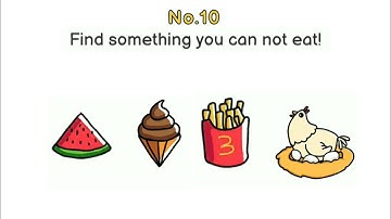 Brain out (No.10) Find something you can not eat!