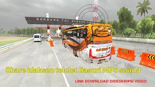 bus Simulator Indonesia | share klakson basuri spesial mp3