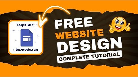 How to Create a Website for Free with Google Sites? 😍 | Full Practical Guide