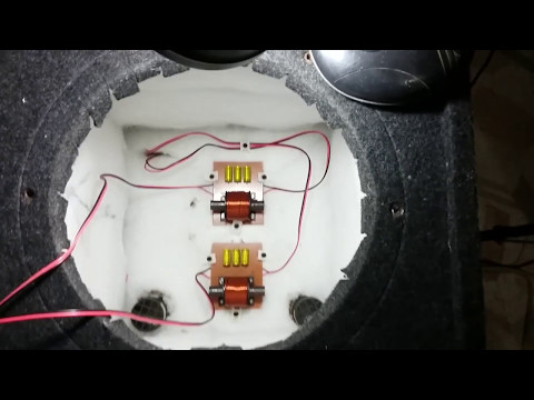 100% DIY Build Subwoofer Passive Crossover Low Pass Filter