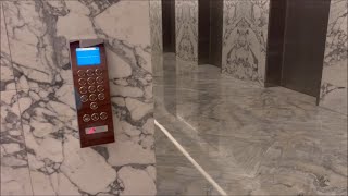 [NO RIDE] 6x KONE Office Middle Zone Elevators @ Etihad Towers T3, Abu Dhabi, UAE