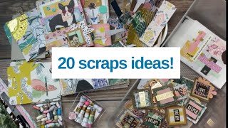 20 scraps ideas
