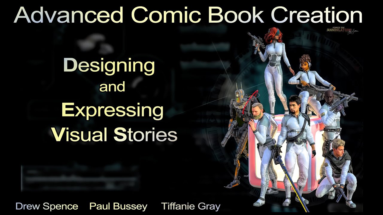 Advanced Comic Creation Trailer 01 Digital Art Live - YouTube