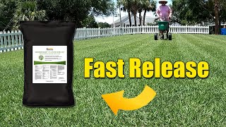 FAST Release Summer Lawn Fertilizer  When to Use