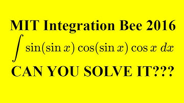 Complicated LOOKING but actually quite easy!  MIT Integration Bee 2016 #13