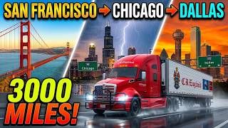 Information 3,000 MILES Across America! | San Francisco to Chicago to Dallas | American Truck Simulator Guide