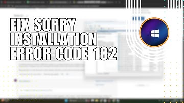 ❤️ GUIDE: How to fix sorry installation error code 182  | Adobe installation creative  cloud