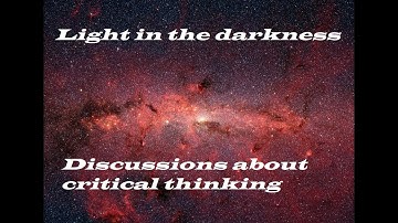 Light in the Darkness Episode 1: Opinion, Educated Opinion and Fact