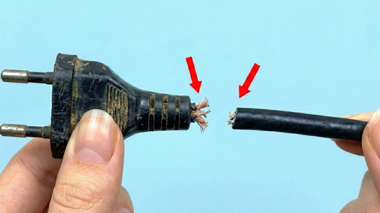 Plug Exploding Very few people know how to fix a broken electrical plug! The results ...