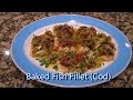 Italian Grandma Makes Baked Fish Fillet (Cod)