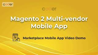 Magento 2 Multi Vendor Mobile App Builder | Video Demo screenshot 2