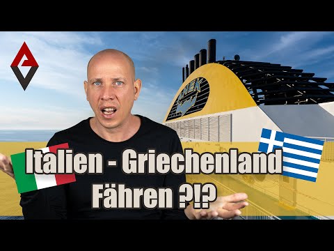 Video: Wie man mit der Fähre von Italien nach Griechenland reist