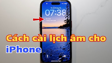 Cách cài lịch âm cho iPhone 