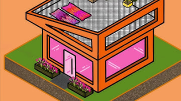 Isometric House Procreate Speedpainting