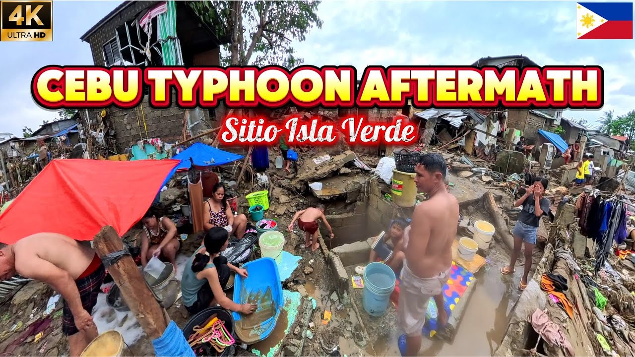 Typhoon Tino’s Wrath: Massive Destruction in Talisay Cebu 🇵🇭