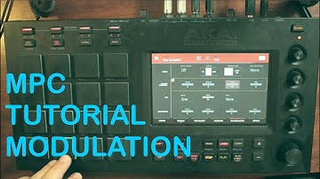 Akai Mpc velocity modulation and lfo tutorial - mpc live x touch
