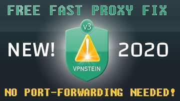 VPNSTEIN V3 - Fix FP + No Port Forwarding + Create Custom VPN