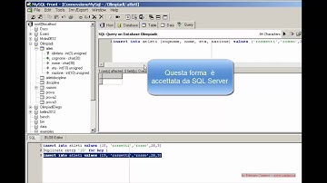 Corso SQL (SQL Server e MySQL) ITA - 6