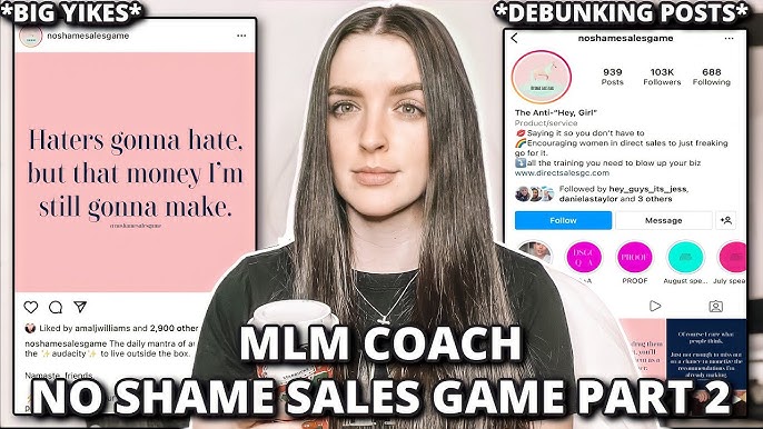 Calling Out MLM Coach No Shame Sales Game *Exposed* 