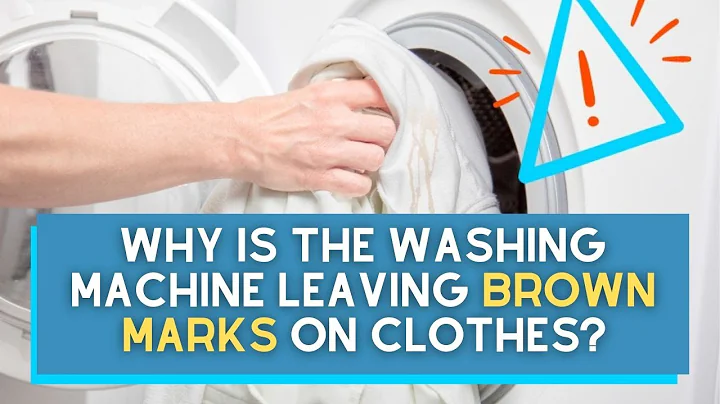 Why Is The Washing Machine Leaving Brown Marks On Clothes?