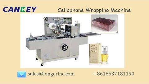 Cellophane Overwrapping Machine|Box Film Wrapping machine For Perfume, Cosmetics,Cigarette