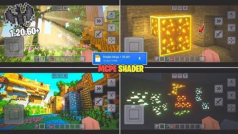 Top Shader Minecraft PE 1.20+ / 1.20.62 | Render Dragon Shader Mcpe 1.20 Android Ios