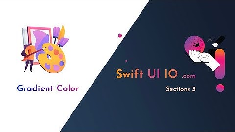 How to Render a Gradient in SwiftUI | Gradient in SwiftUI (Linear, Radial & Angular Gradient)