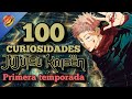 100 curiosidades de jujutsu kaisen primera temporada