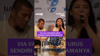 Via Vallen Ingin Urus Sendiri Anak Pertamanya