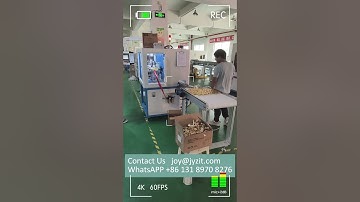 Caps loading -- Hot foil stamping machine for #caps #closure #assemblyline #wineindustry