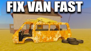 How to make a Van in Dusty Trip (works)