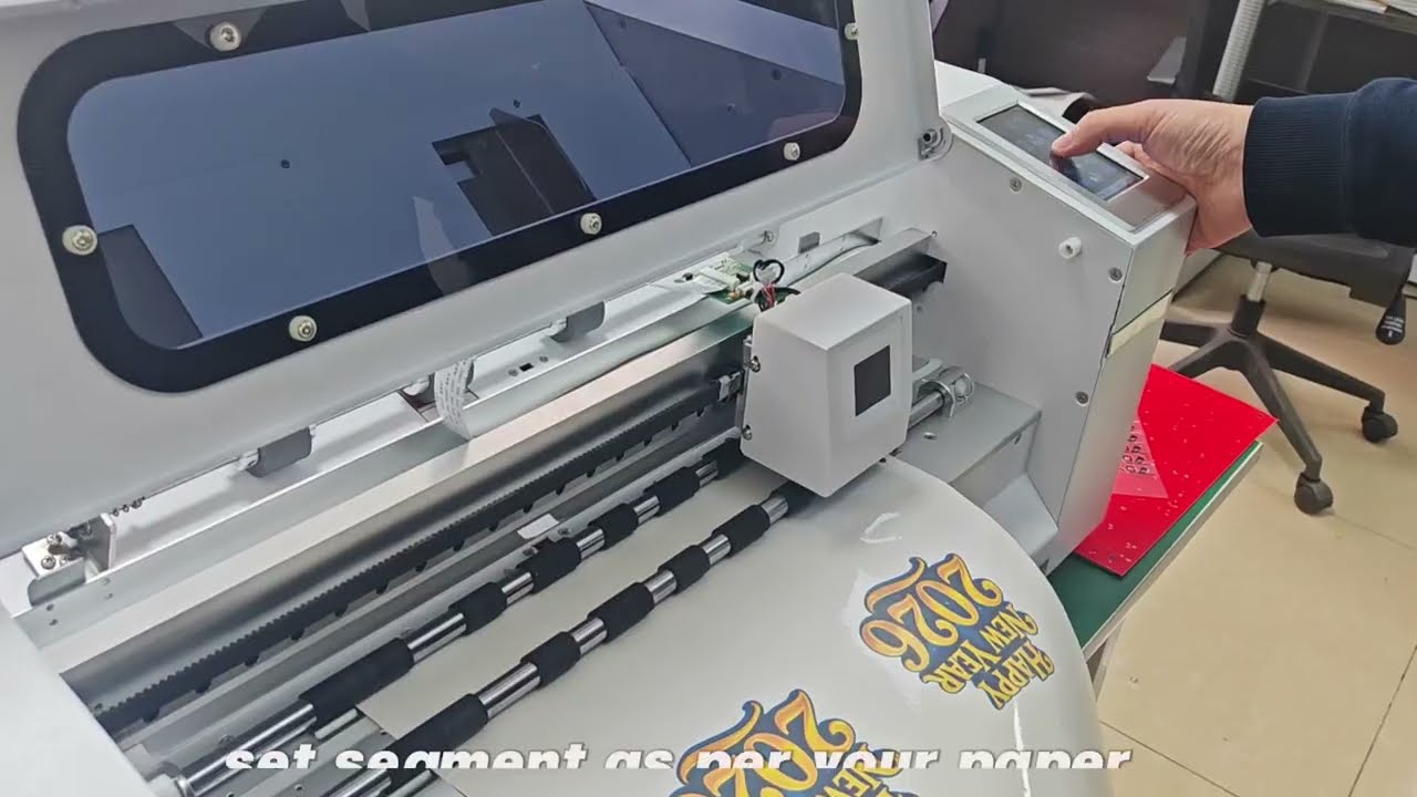 How to Cut Roll Material by segment with Toyocut Label Cutter F145