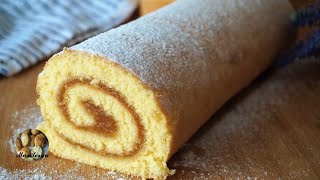 Classic Swiss Roll with apple jam!