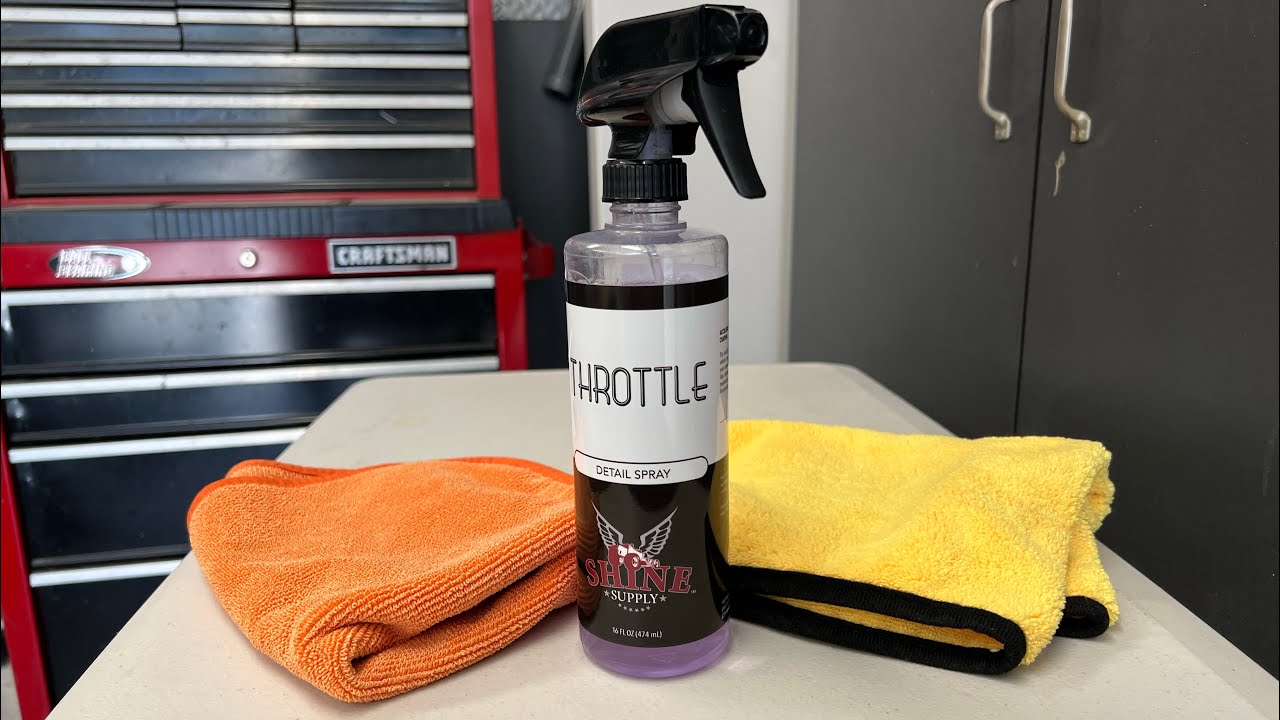 Shine Supply - Throttle Ceramic Coating Detailing Spray – SHINE SUPPLY