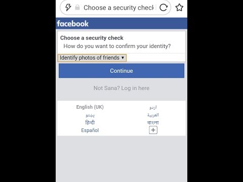 Please confirm your identity facebook identity verification problem 2020,.....