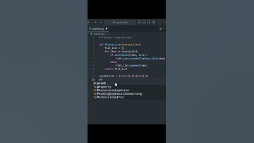 Flatten a Nested List | #python #pythonprogramming#coding#learnpython #pythonforbeginners