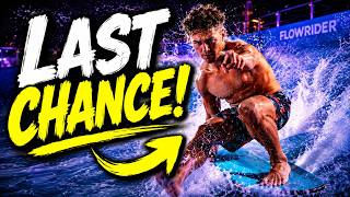 We Stayed Until They Turned Off The Flowrider...