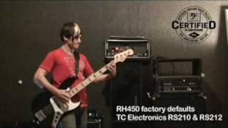 TC Electronic RH450 Tests pt 1-Cabinets, by Chris Willshire